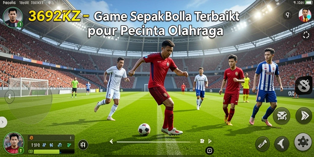 Tangkapan layar gameplay <strong>369ZK</strong> yang menarik dengan aksi sepak bola yang mendebarkan.