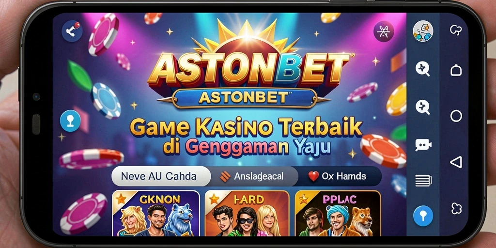 Tampilan gameplay seru di aplikasi Kasino ASTONBET.