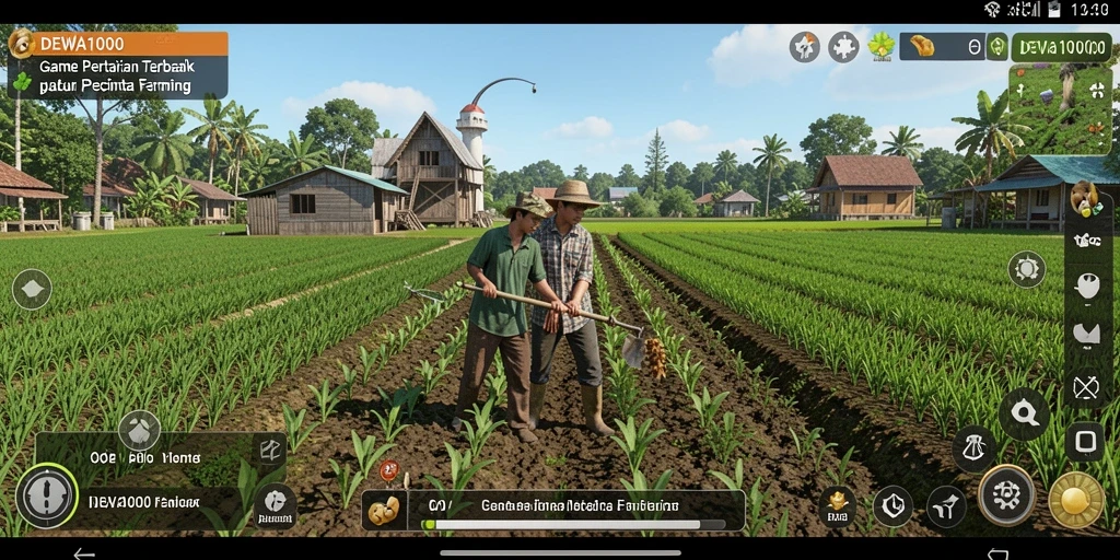 Tampilan gameplay DEWA1000 yang menarik dan interaktif.