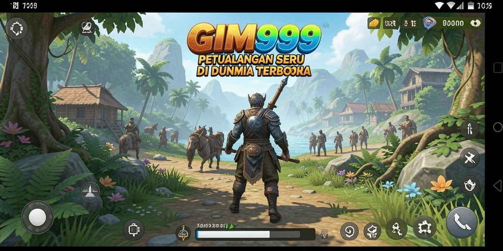 Screenshot menampilkan pemandangan menakjubkan dalam gameplay Open World.