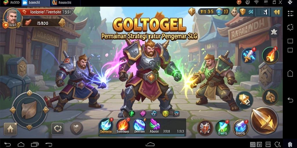 Tampilan permainan GOLTOGEL yang seru dan menarik.