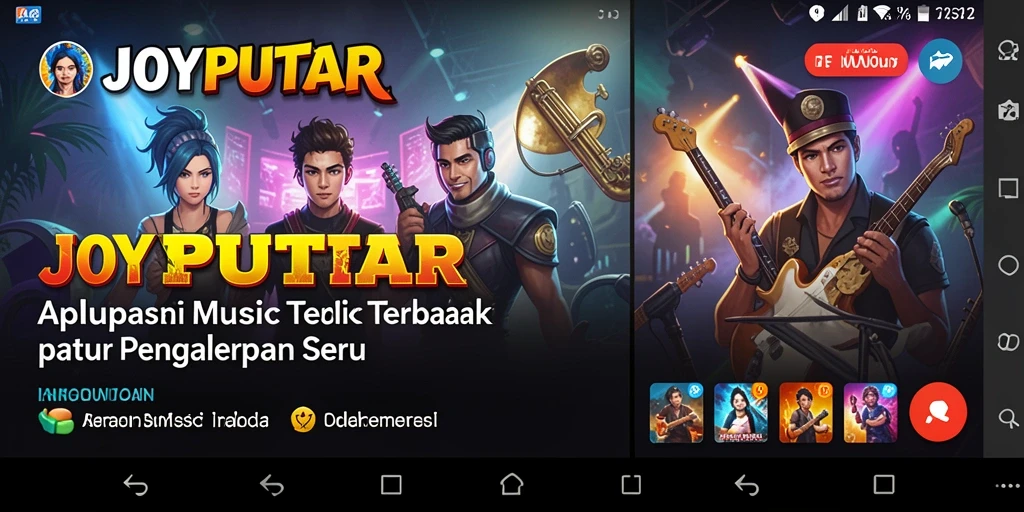 Tampilan gameplay JOYPUTAR yang seru dan interaktif.