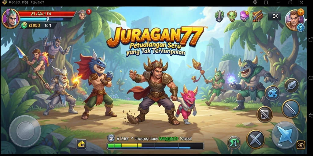 Tangkapan layar dari gameplay seru JURAGAN77 yang menunjukkan petualangan mendebarkan.
