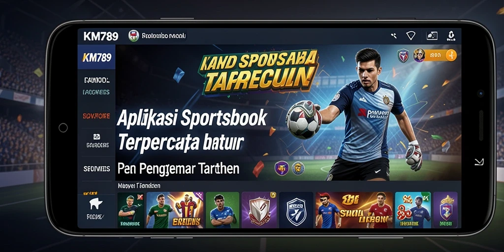 Screenshot KM789 menampilkan taruhan olahraga yang menarik dan interaktif.