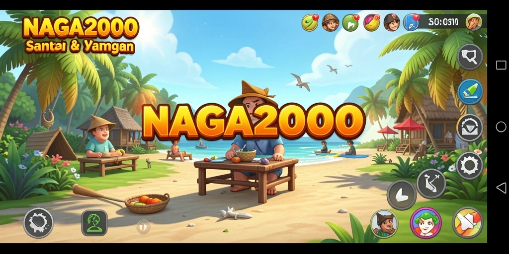 Tangkapan layar gameplay NAGA2000 menampilkan keseruan bermain Casual yang menghibur.