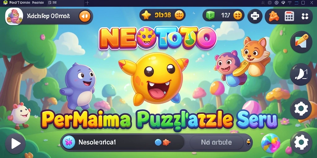 Gameplay seru NEOTOTO dengan beragam tantangan puzzle.