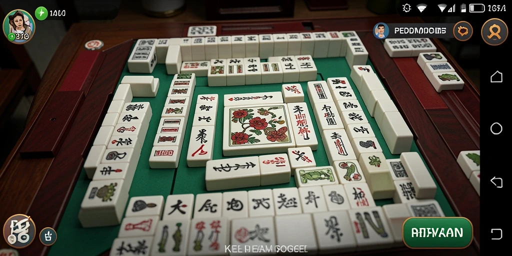 Tampilan screenshot utama PEDETOGEL dengan gameplay Mahjong yang seru.