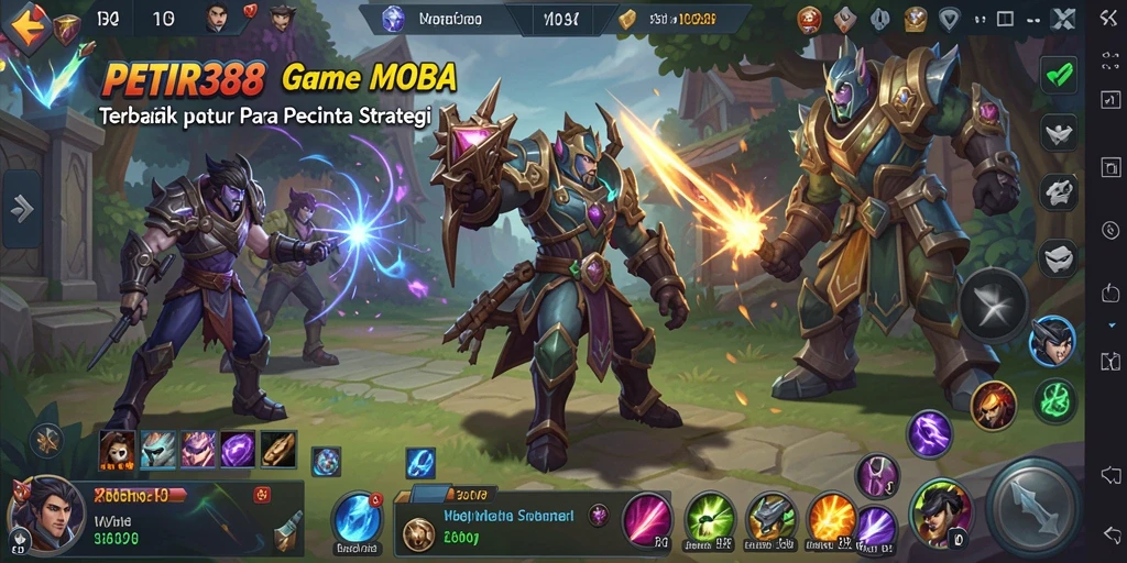 Gameplay seru di <strong>PETIR388</strong> dengan pertempuran tim yang mendebarkan.
