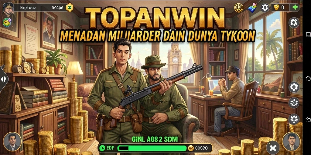 Tampilan gameplay menarik dalam <strong>TOPANWIN</strong> dengan berbagai pilihan strategi bisnis.